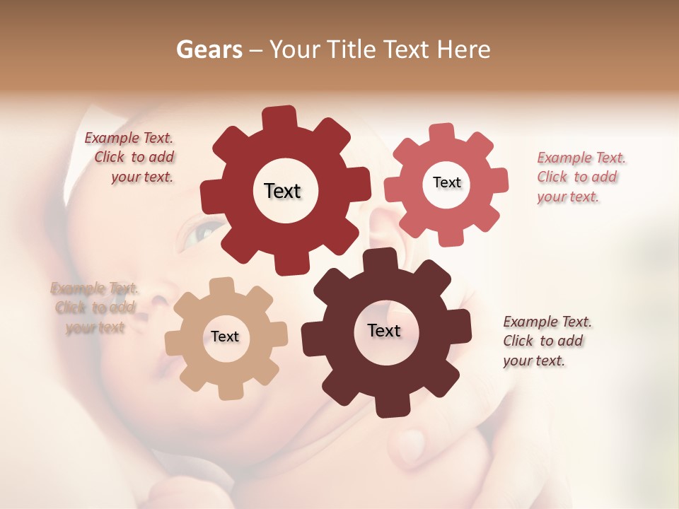 Symbol Wallpaper Colors PowerPoint Template