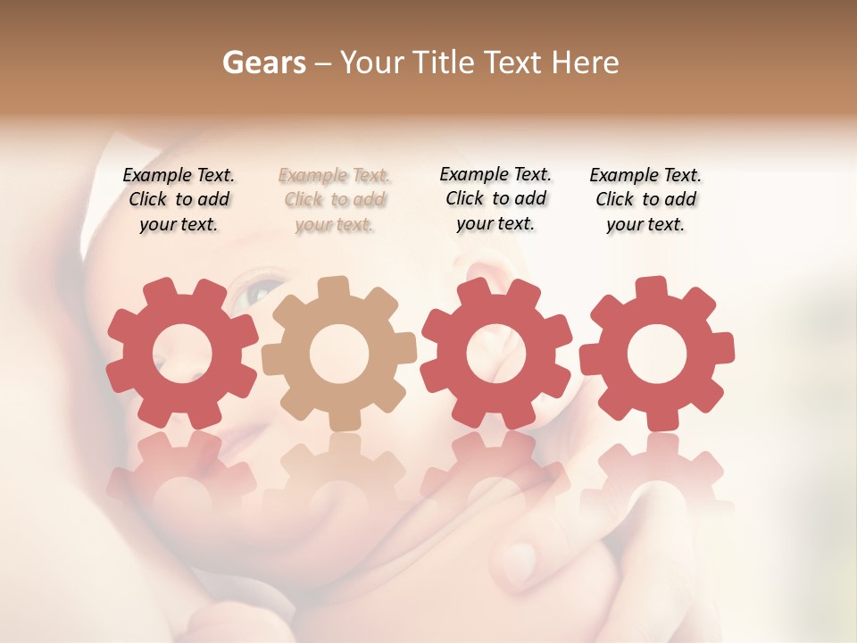 Symbol Wallpaper Colors PowerPoint Template