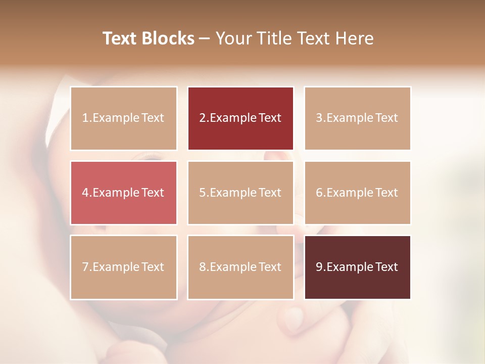 Symbol Wallpaper Colors PowerPoint Template