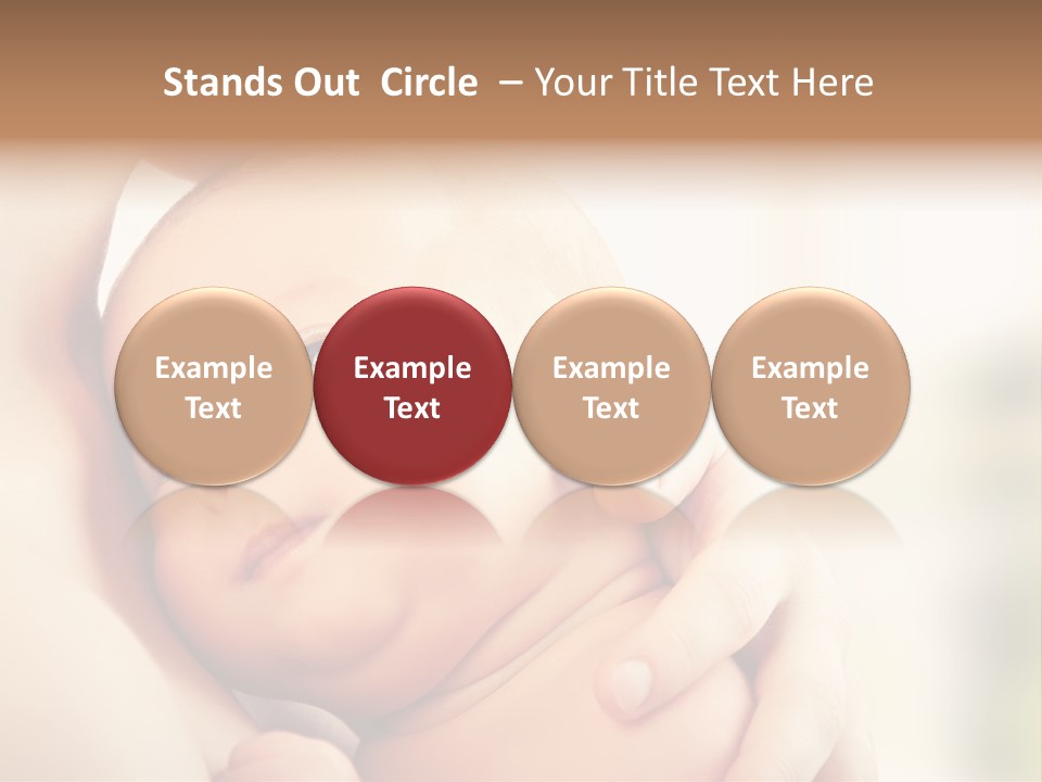 Symbol Wallpaper Colors PowerPoint Template