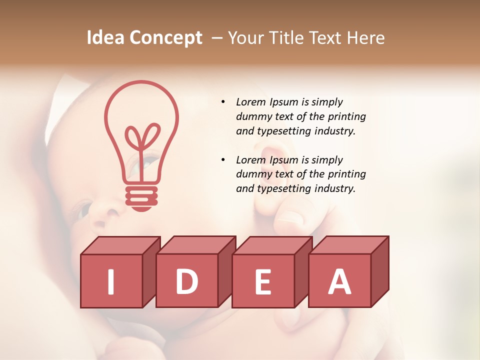 Symbol Wallpaper Colors PowerPoint Template