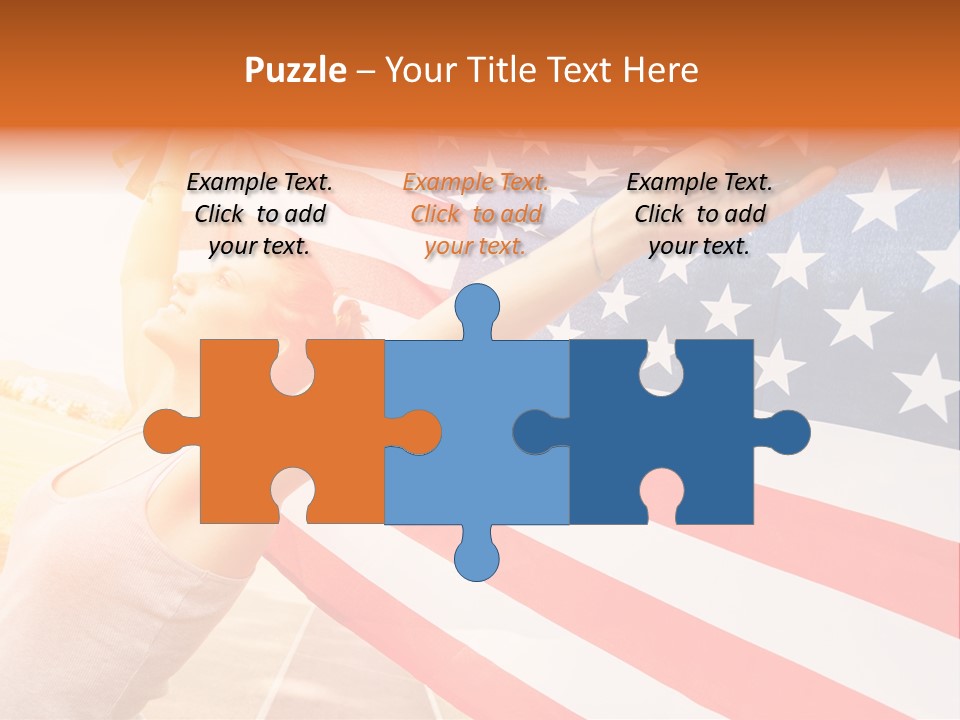 Summer Sprinter Holding PowerPoint Template