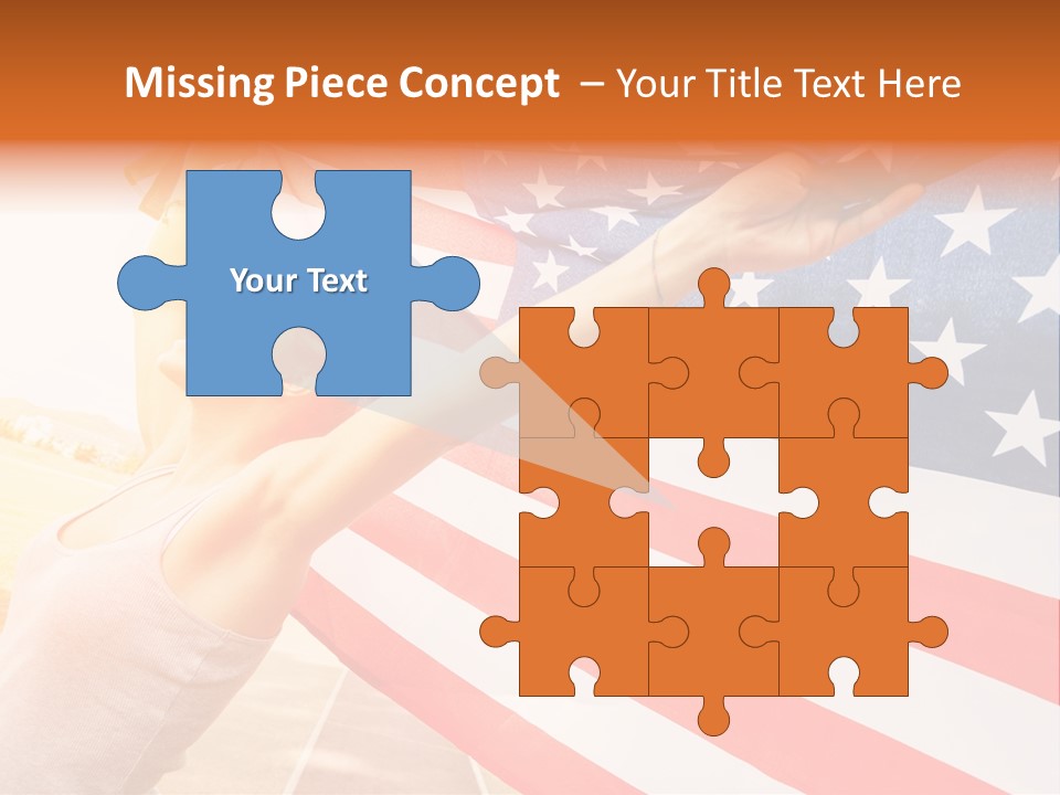 Summer Sprinter Holding PowerPoint Template