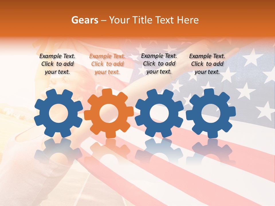 Summer Sprinter Holding PowerPoint Template