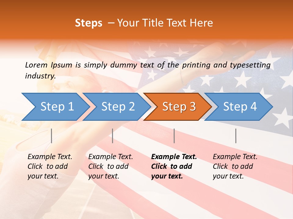 Summer Sprinter Holding PowerPoint Template