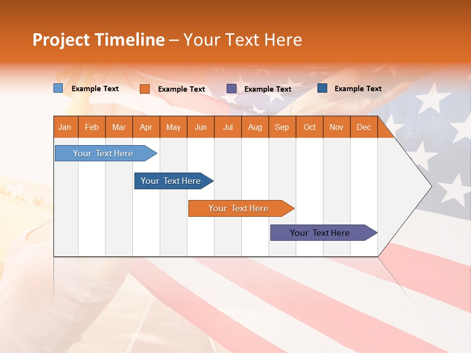 Summer Sprinter Holding PowerPoint Template
