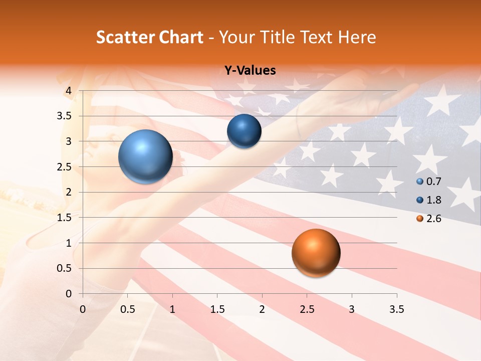 Summer Sprinter Holding PowerPoint Template