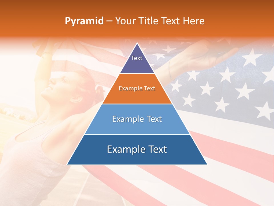 Summer Sprinter Holding PowerPoint Template