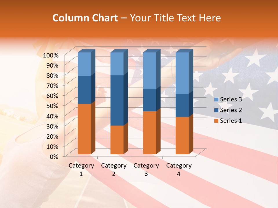 Summer Sprinter Holding PowerPoint Template