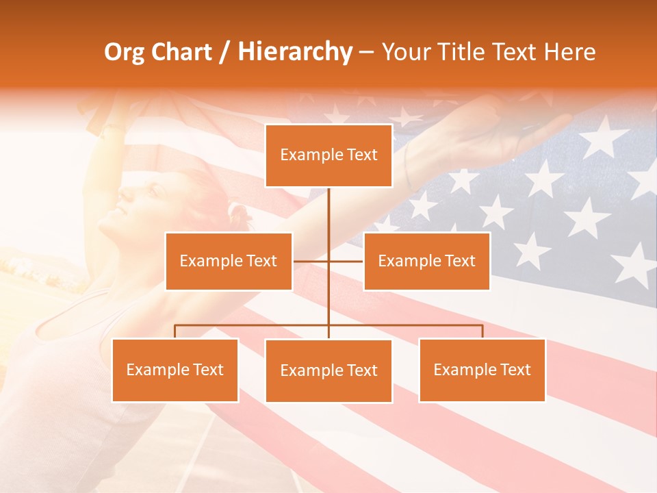 Summer Sprinter Holding PowerPoint Template