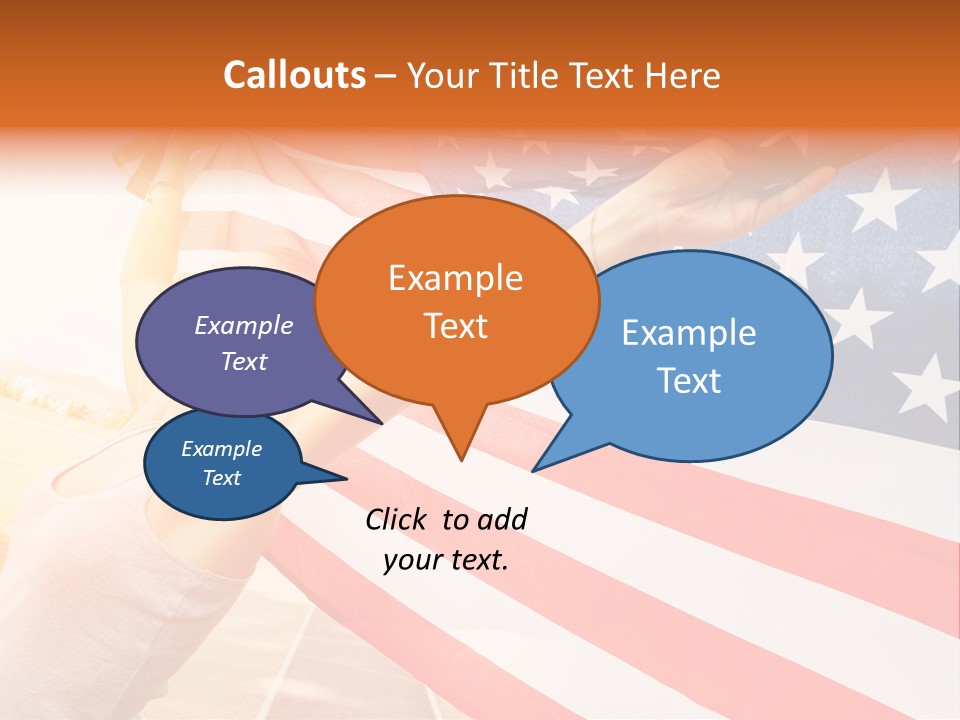 Summer Sprinter Holding PowerPoint Template