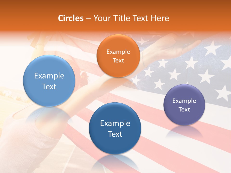 Summer Sprinter Holding PowerPoint Template