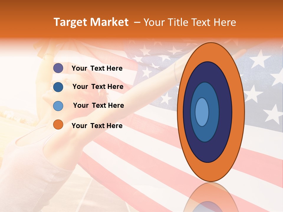 Summer Sprinter Holding PowerPoint Template