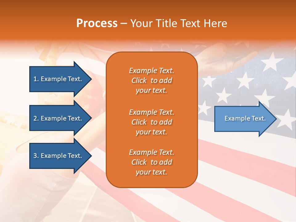 Summer Sprinter Holding PowerPoint Template