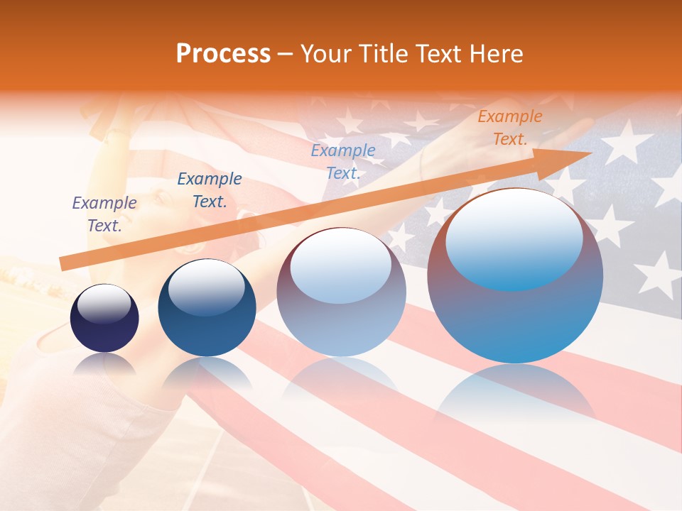 Summer Sprinter Holding PowerPoint Template