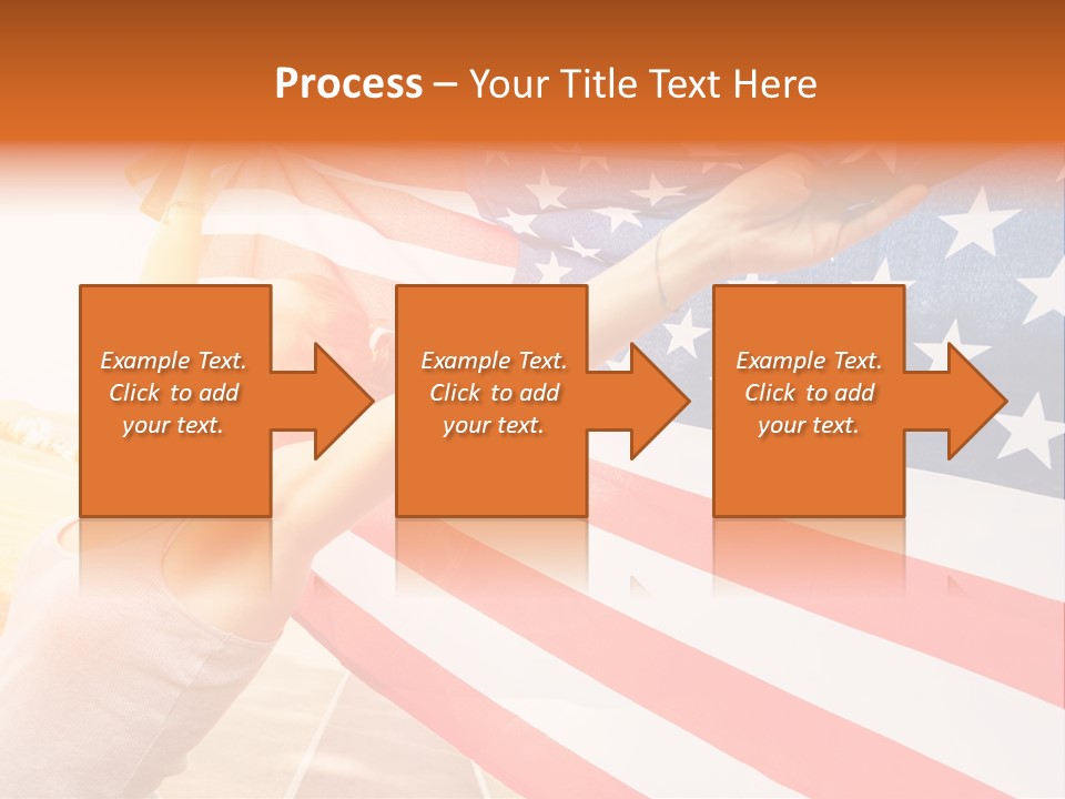 Summer Sprinter Holding PowerPoint Template
