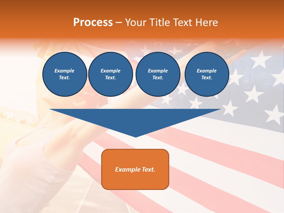 Summer Sprinter Holding PowerPoint Template