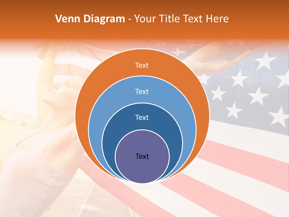 Summer Sprinter Holding PowerPoint Template