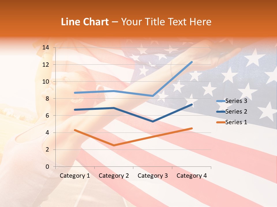 Summer Sprinter Holding PowerPoint Template
