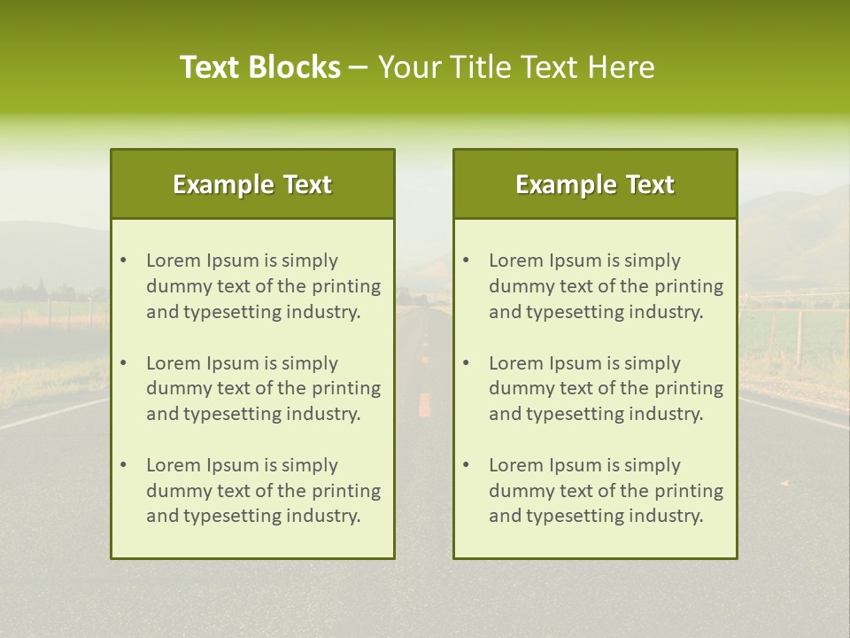 Heber City Scenic Awesome PowerPoint Template