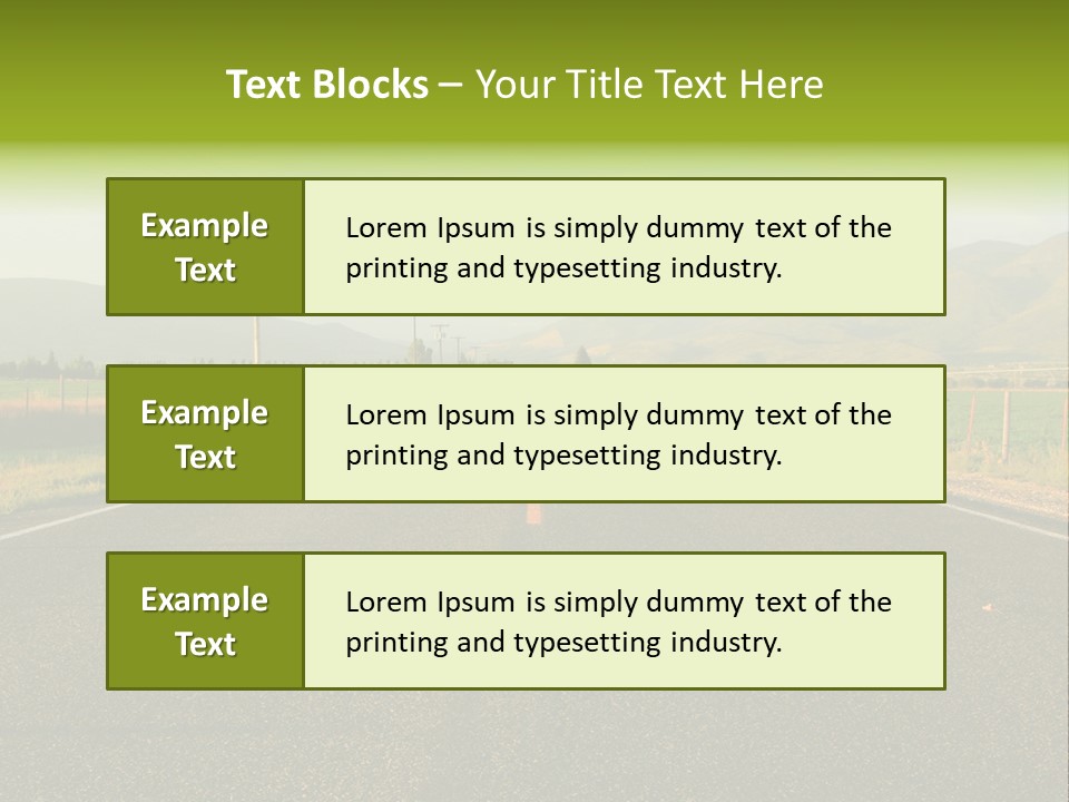 Heber City Scenic Awesome PowerPoint Template