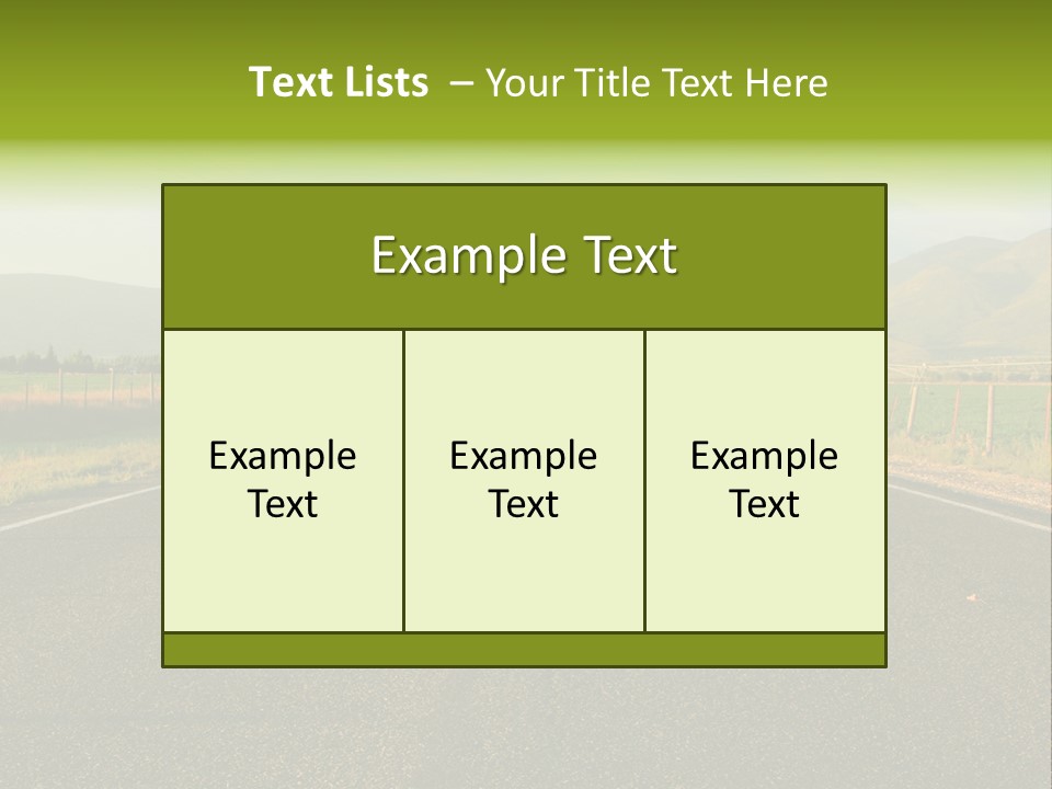 Heber City Scenic Awesome PowerPoint Template
