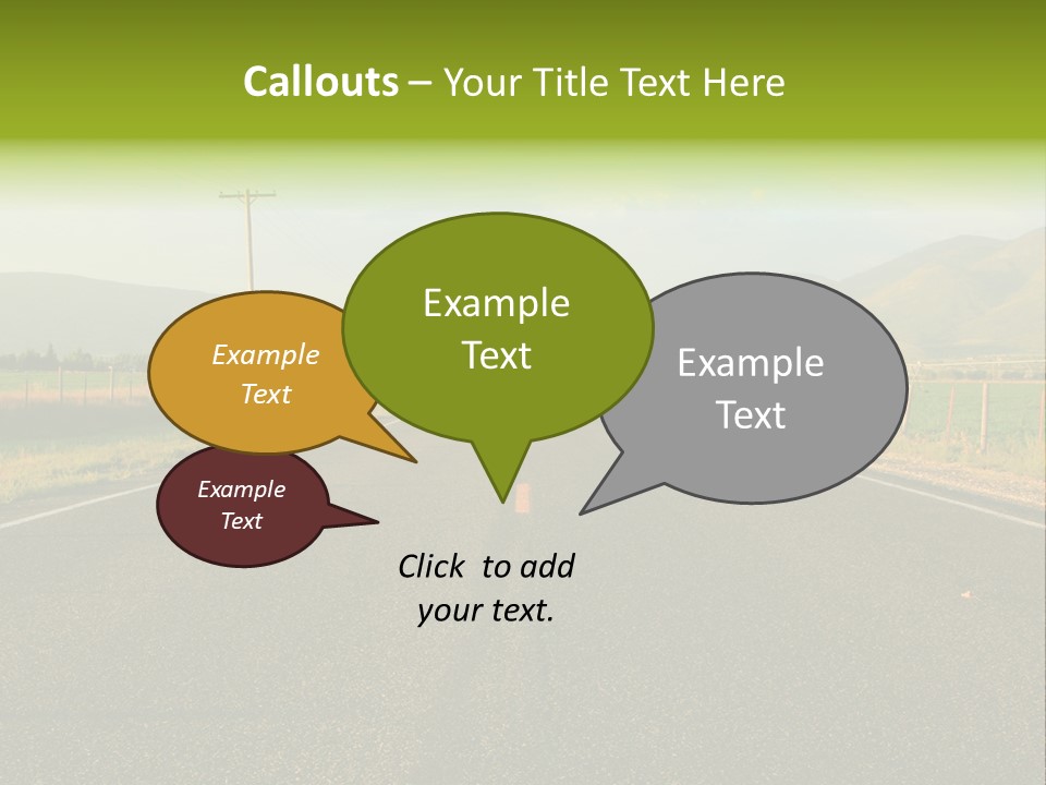 Heber City Scenic Awesome PowerPoint Template
