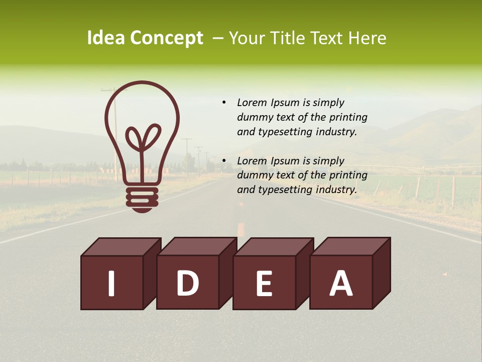 Heber City Scenic Awesome PowerPoint Template