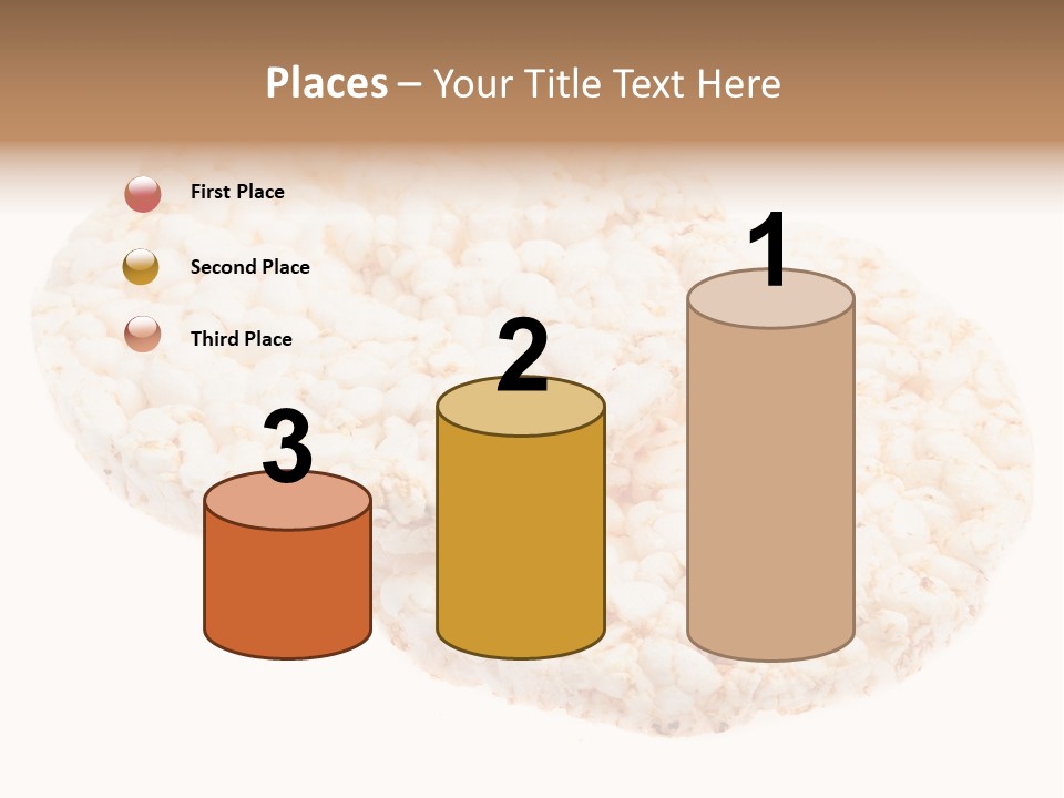 Food Circle Rice PowerPoint Template