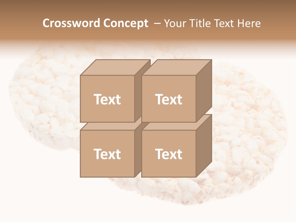 Food Circle Rice PowerPoint Template