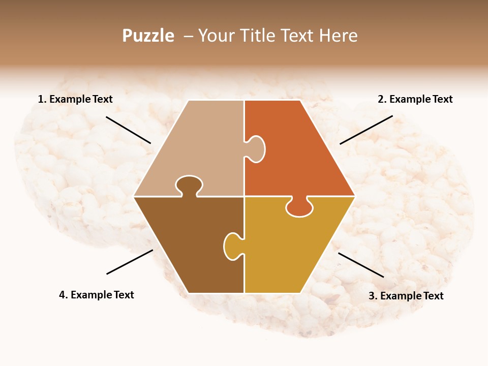 Food Circle Rice PowerPoint Template