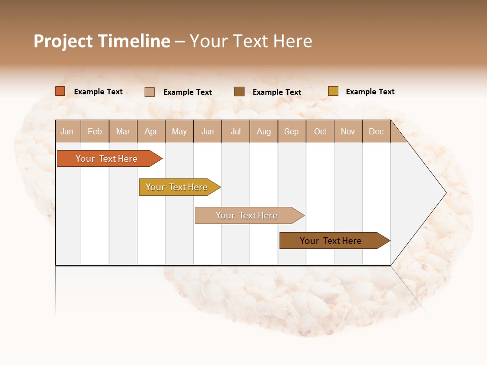 Food Circle Rice PowerPoint Template