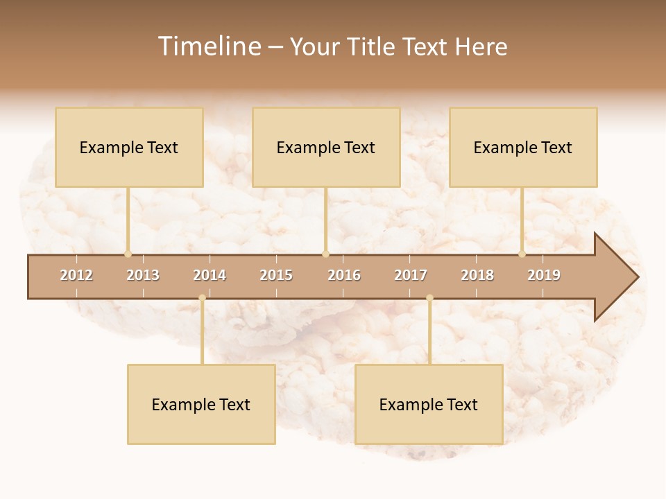 Food Circle Rice PowerPoint Template