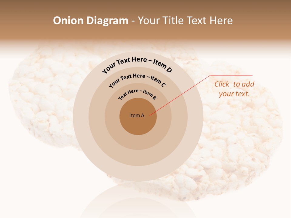 Food Circle Rice PowerPoint Template