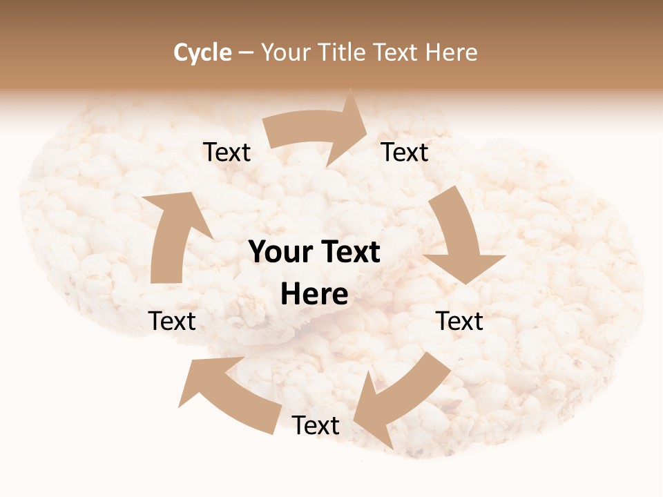 Food Circle Rice PowerPoint Template