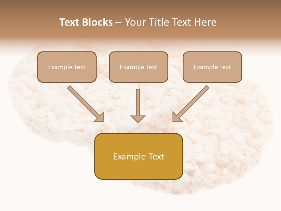 Food Circle Rice PowerPoint Template