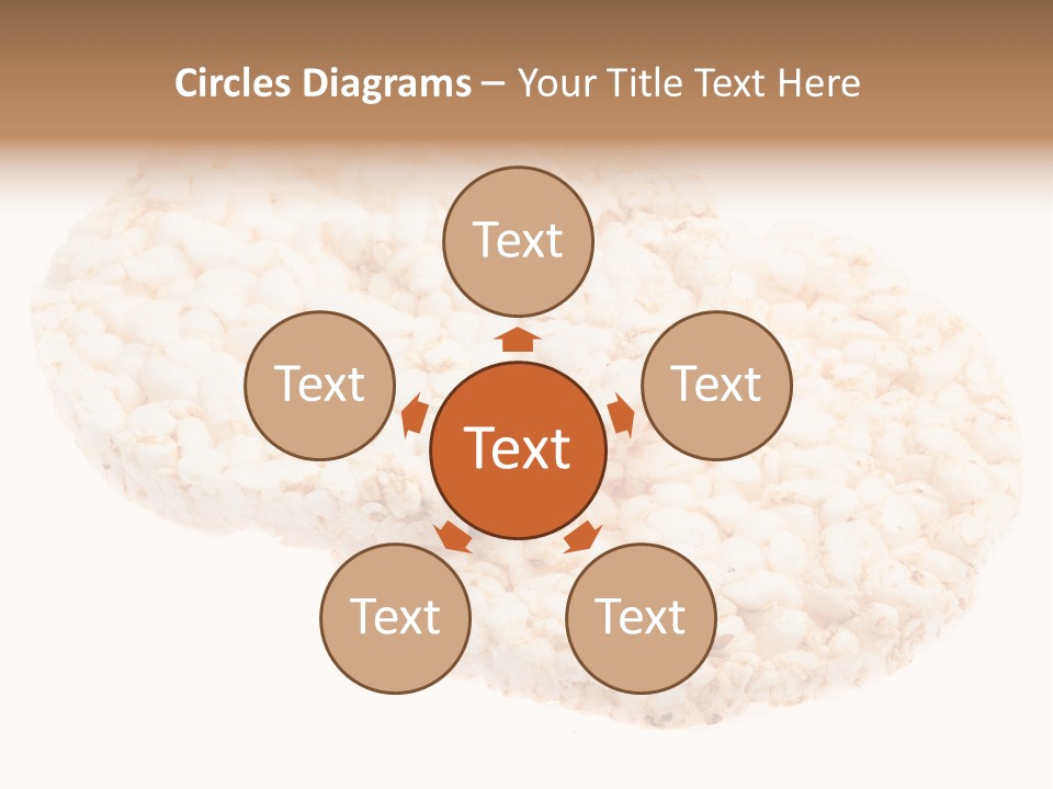 Food Circle Rice PowerPoint Template