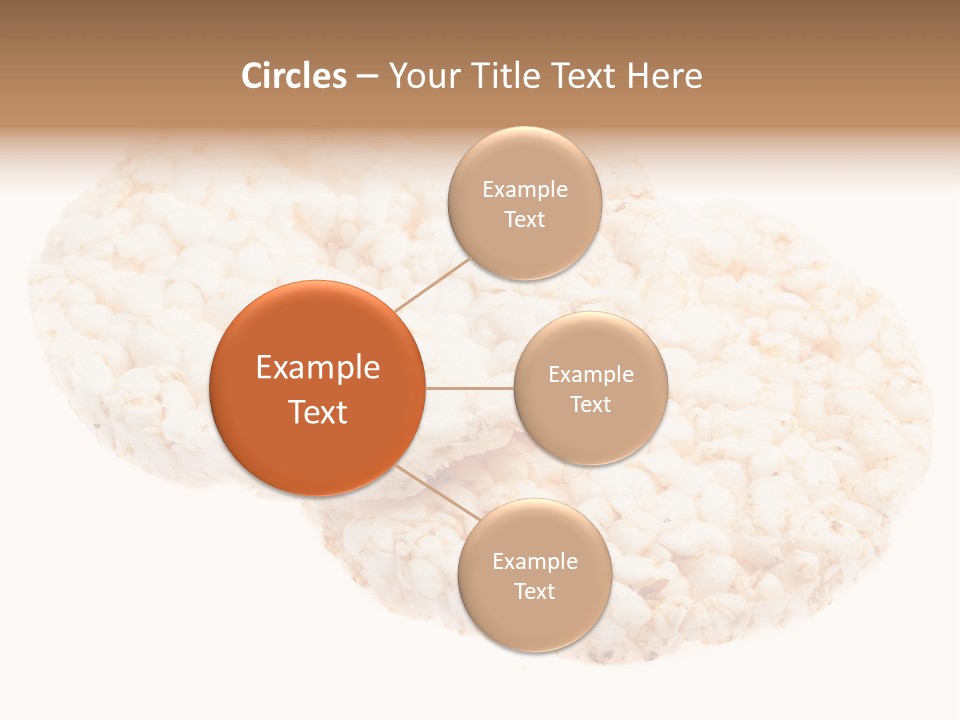 Food Circle Rice PowerPoint Template