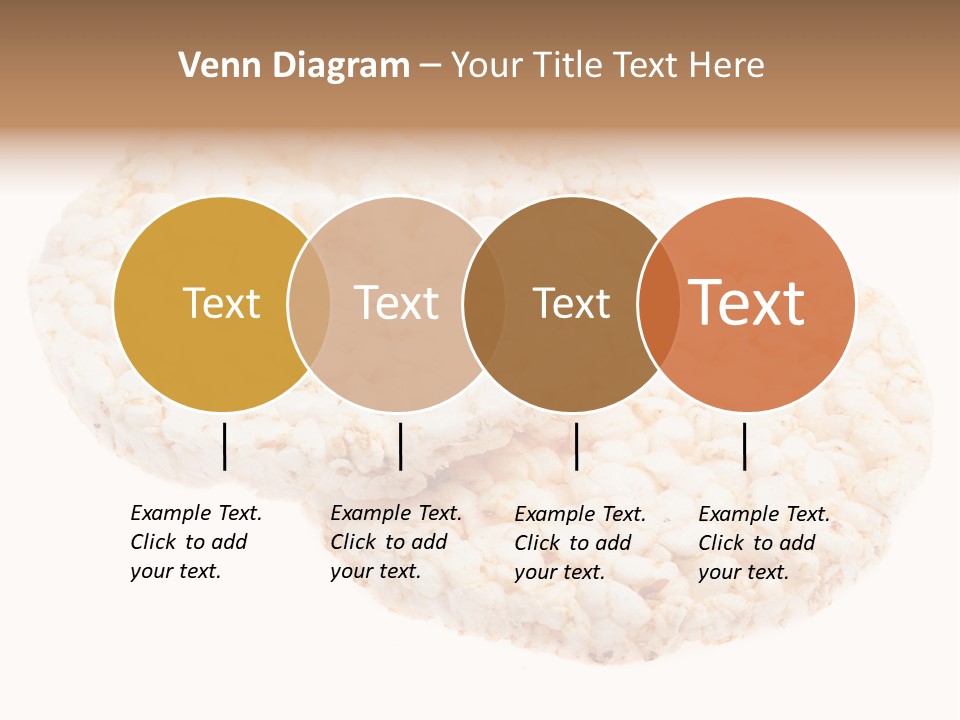 Food Circle Rice PowerPoint Template