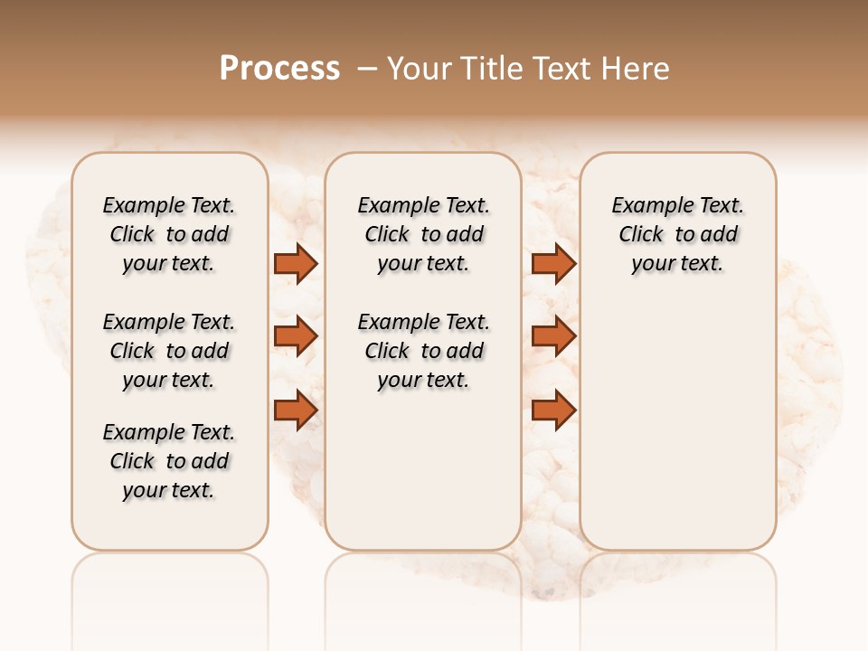 Food Circle Rice PowerPoint Template