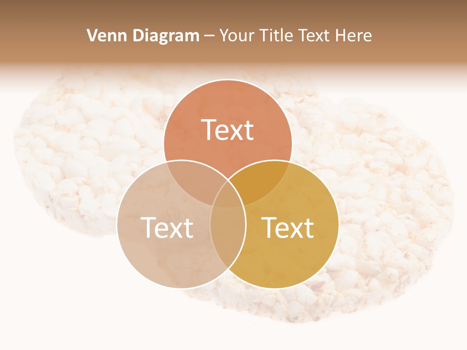 Food Circle Rice PowerPoint Template