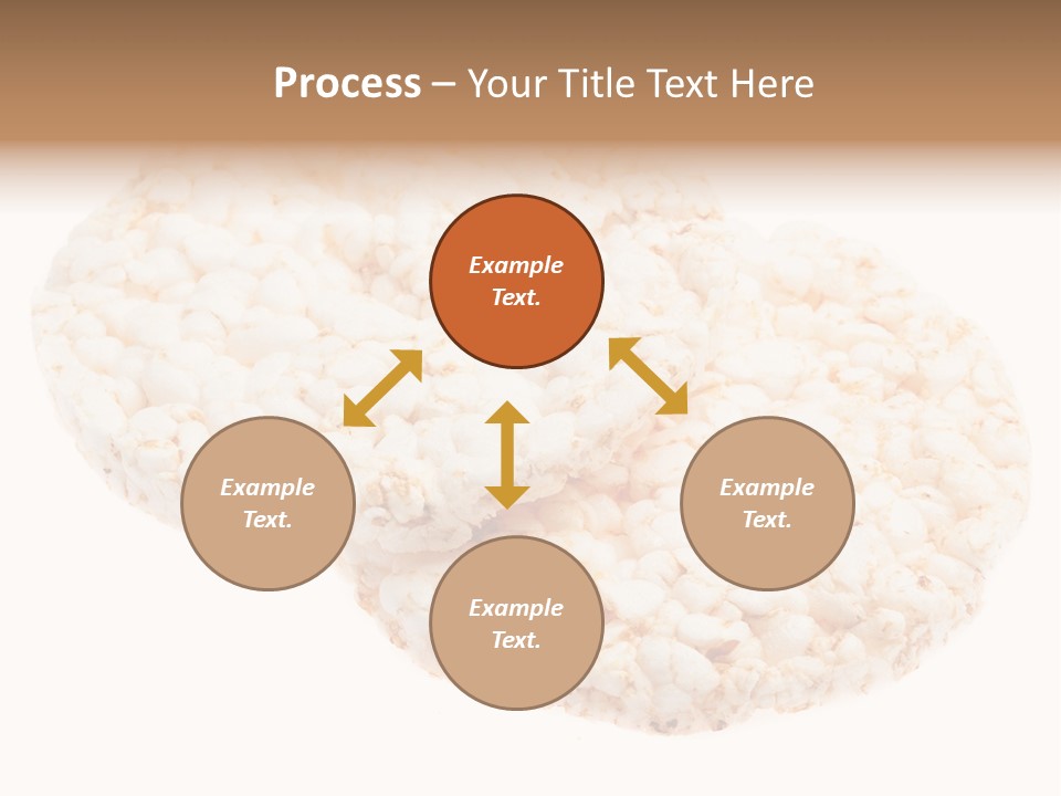 Food Circle Rice PowerPoint Template
