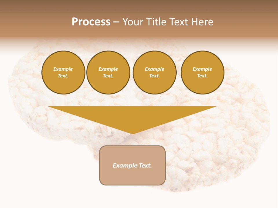 Food Circle Rice PowerPoint Template