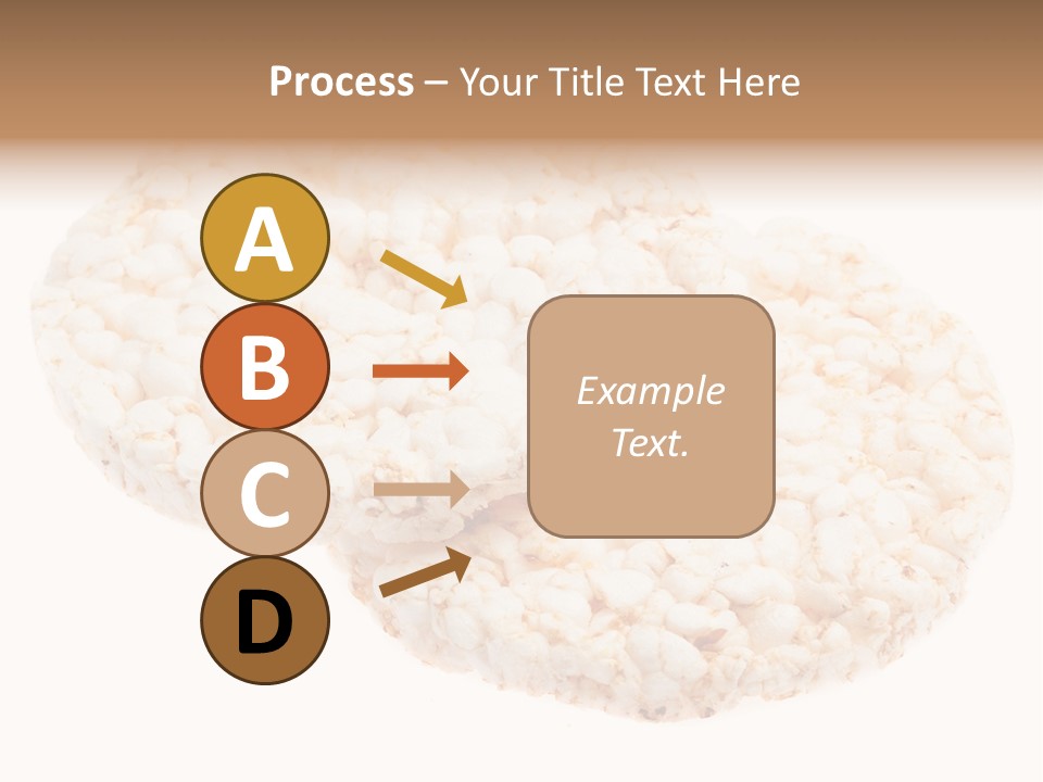 Food Circle Rice PowerPoint Template