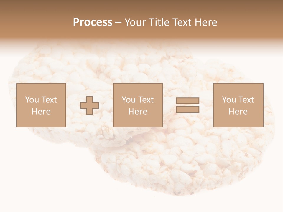 Food Circle Rice PowerPoint Template