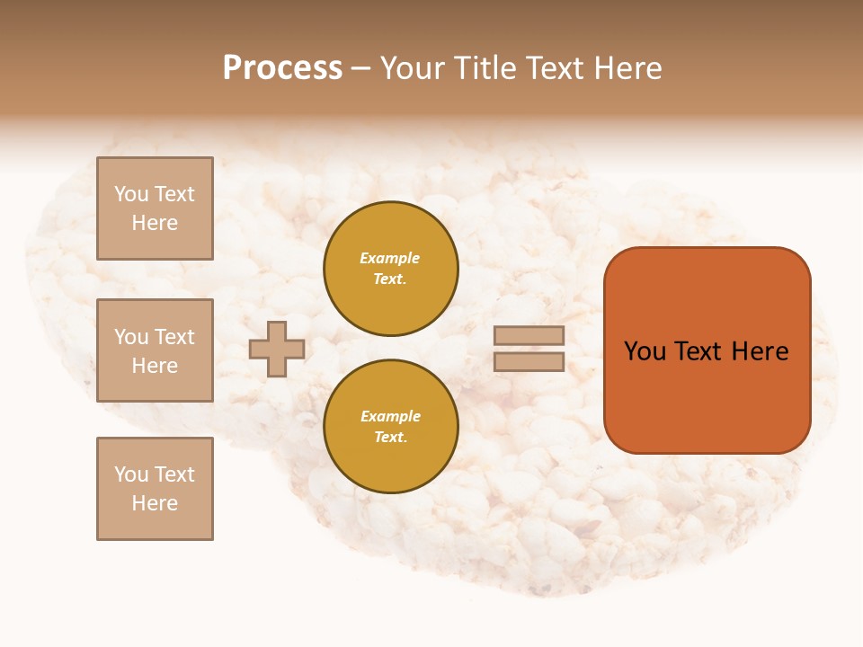 Food Circle Rice PowerPoint Template