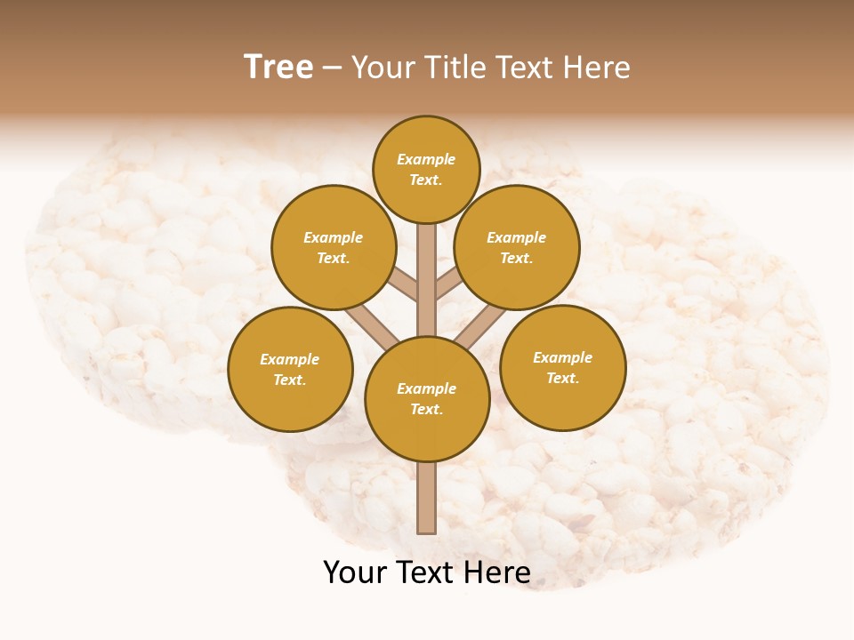 Food Circle Rice PowerPoint Template