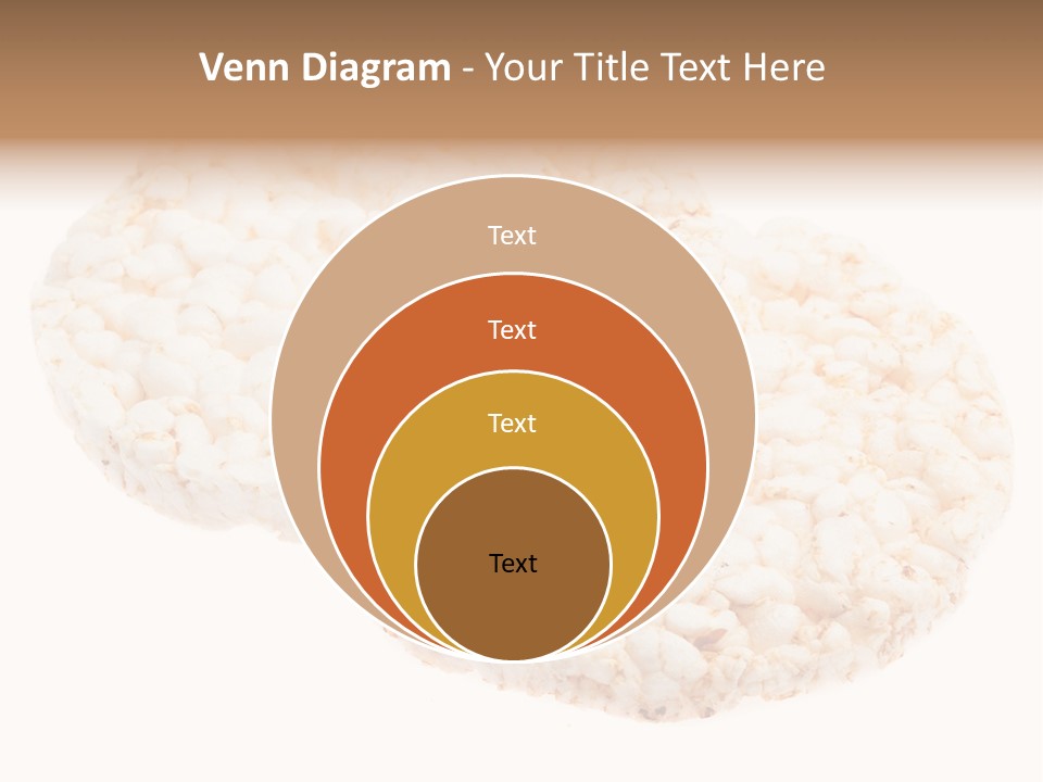 Food Circle Rice PowerPoint Template