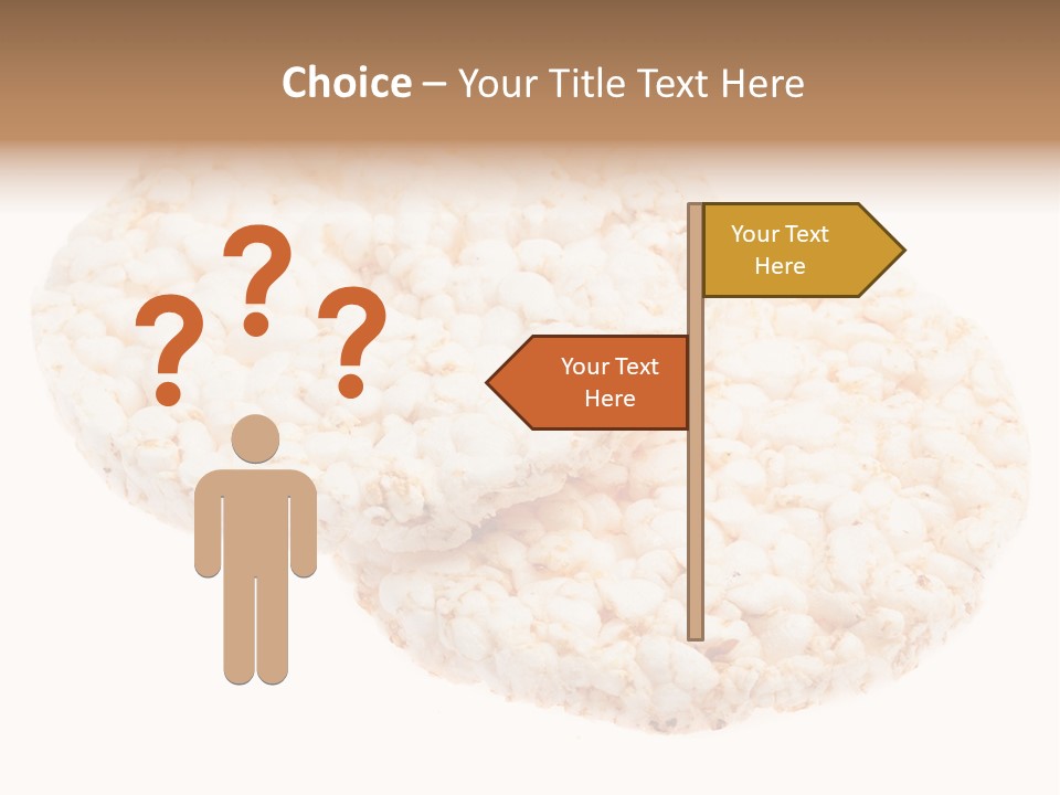 Food Circle Rice PowerPoint Template