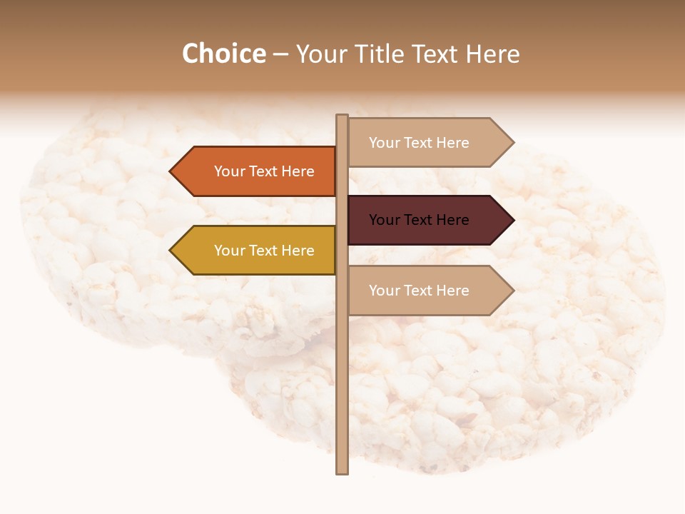 Food Circle Rice PowerPoint Template